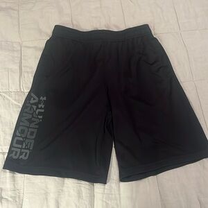 Boy’s Under Armour Shorts Black YLG